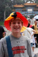 Jason purchased this paper expandable hat.