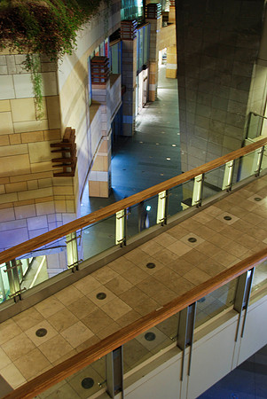 Enjoyed the architecture inside the shopping malls.