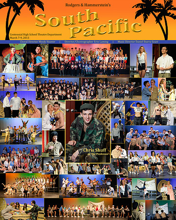 Centennial High School Personalized Poster