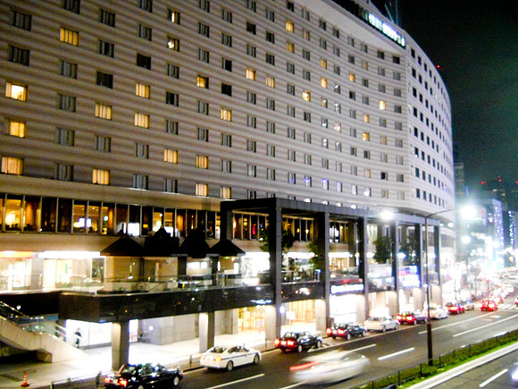 Our hotel, the Excel Hotel in Akasaka.  It was in a fantastic location and was above a shopping mall
