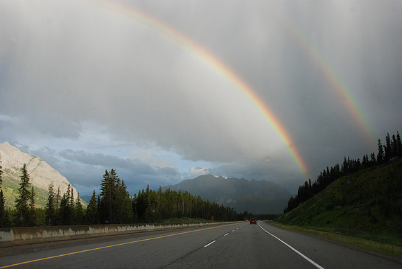 Double rainbow!