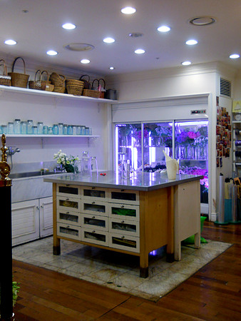 Barb loved this floral shop in the hotel.