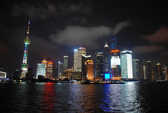 This is the Pudong, which means the east side of the river