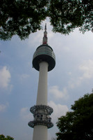 Namsan Tower or also known as N. Seoul Tower.