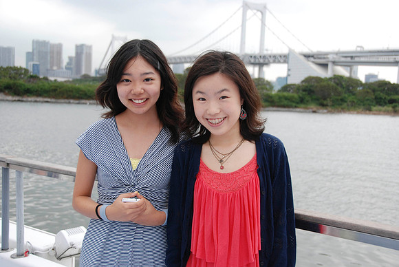 Beautiful girls!  Momone and Akari
