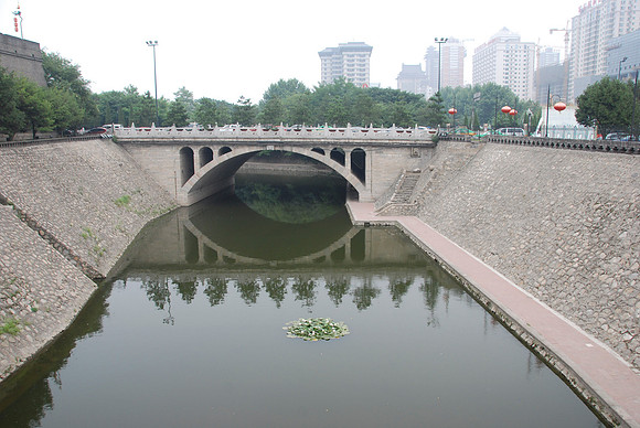Xi'an City moat.