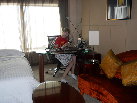 We were again upgraded at the hotel to these spacious rooms!
