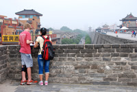 Jason was approached by a school girl who asked him to complete a survey for a school assignment.