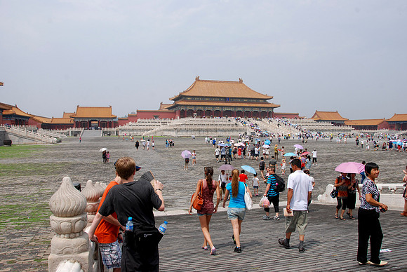 We all were remembering scenes from the film, "The Last Emperor!"  We were right there!