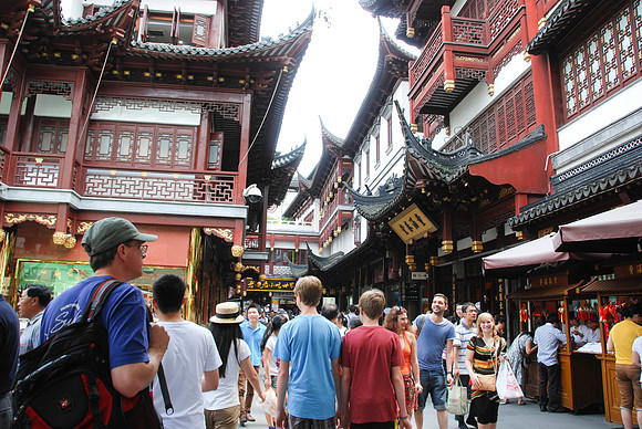 Now we are in the "Old Town" market area.