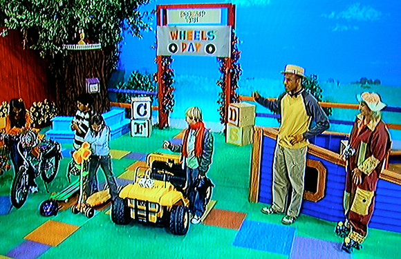 Trent's Wheel's Day scene