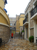 Solana European syle shopping area.
